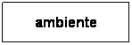 Casella di testo: ambiente
